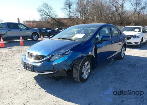2015 Honda Civic Lx z USA, uszkodzony, nr VIN 19XFB2F54FE051195